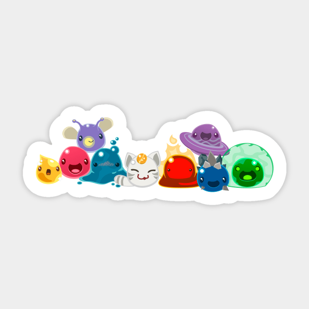 Slime Rancher I Sticker by TakeTheLlama